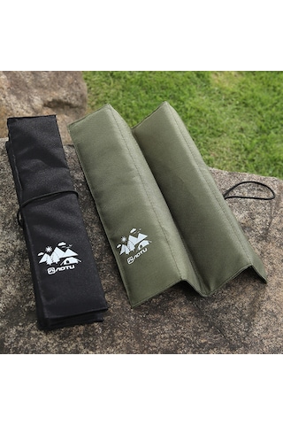 Vkemall Siyah Çevre Koruyucu Piknik Yastığı - Su Geçirmez, Nem Engellici, Kalın Oxford Kumaş, Çadır, Plaj, Seyahat İçin Katlanabilir Kahverengi