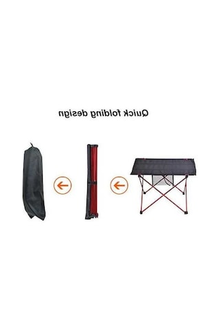 Pazly Alüminyum Alaşım Kamp Masa, Ultra Hafif Katlanır, Gümüş Renk, Spor Aksesuarları İçin Mükemmel Piknik Ve Kamp Masası Gümüş