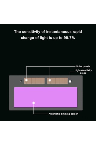 Otomatik Aydınlık Koyuluk Ayarlı Kaynak Kalkan Gözlükleri Parlaklık Önleyici Gözlükler Kaynak İşleri İçin