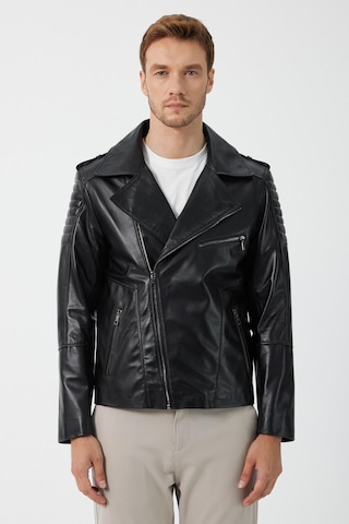 Rob Siyah Deri Mont Siyah