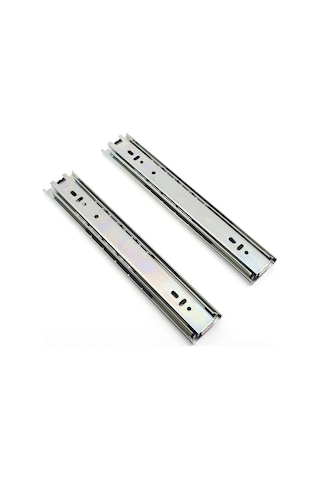 Canex Teleskopik Bilyalı Ray 43x45 Cm Çekmece Rayı Takım Gri