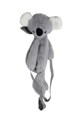 Koala Peluş Çanta Gri