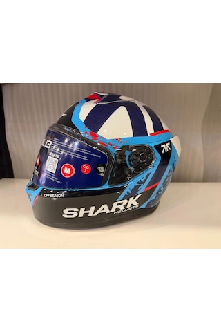 Kask Shark Skwal İ3 Raul Fernandez Mavi Mavi/beyaz