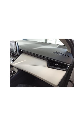 Toyota Corolla Uyumlu 2019-2022 Ön Menfez Kaplama Karbon (422669838)