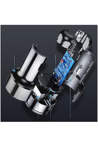 İvoomi Baseus Magic Serisi Type-c Pd+qc 45w Araba Hızlı Şarj