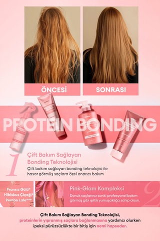 Yoğun Onarıcı Ve Isı Koruyucu Mist Serum Kundal Protein Bonding Hair Mist Serum 150ml Violet Muguet