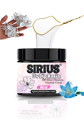 Sirius Yoğun Kıvamlı Dip Uv Reçine Tel İçin Uygun Hızlı Kürlenen