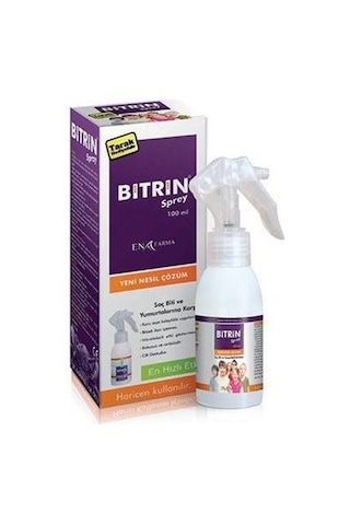 Bitrin Bit ve Sirke için Sprey 100 ML Bitrin Bit ve Sirke için Sprey 100 ML