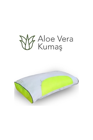 Gold Serisi Klimalı Çocuk Yastığı,aloe Vera Kumaşlı Cilt Dostu Ortopedik Visco Parçacıklı Yastık Yıkanabilir Kılıflı 1200 Gr Beyaz