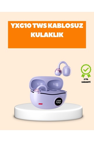 Yxg10 Klipsli Açık Kulaklık Spor İçin Uygun Aptx Ses Ergonomik Yapı