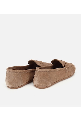 Hotiç Kadın Süet Deri Vizon Yumuşak Dokulu Klasik Loafer 01ayh322270a450 01ayh322270a450