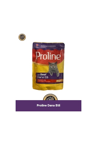 Proline Pouch Dana Etli Yaş Kedi Maması 20x85gr