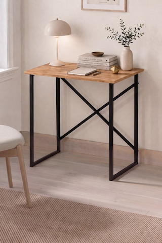75x52 Cm Çalışma Masası Bilgisayar Masası Çocuk Çalışma Masası Ders Masası Nazım Çam