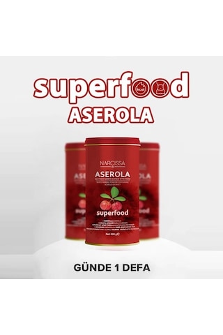 Narcissa Aserola Ekstresi İçeren Karışık Bitki Tozu 200 G