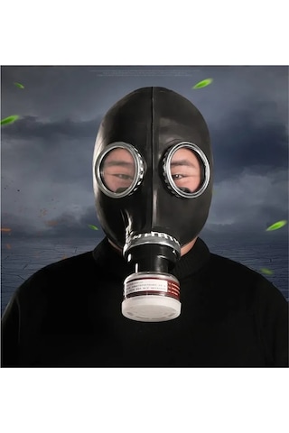 Jialan Yeni 64 Tipi Çok Amaçlı Siyah Gaz Tam Maske Maske Boyama