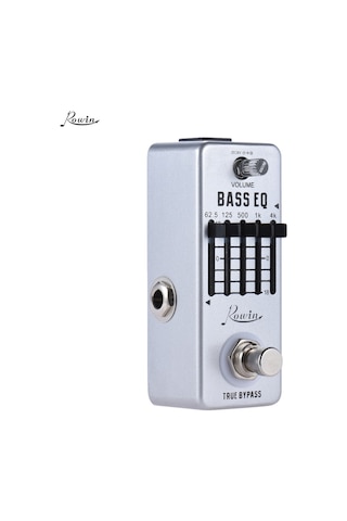 Rowin Bas Gitar Ekolayzer Efekt Pedalı 5-band Eq Alüminyum I2563