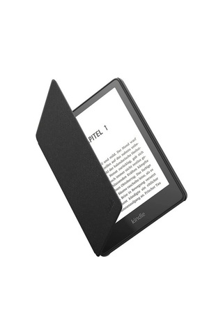 Amazon Kindle 6.8" Paperwhite 5 E Kitap Okuyucu Deri Kılıf Siyah