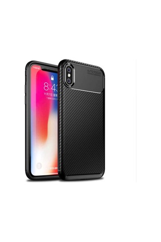 Apple Uyumlu iPhone X Kılıf Zore Negro Silikon Kapak