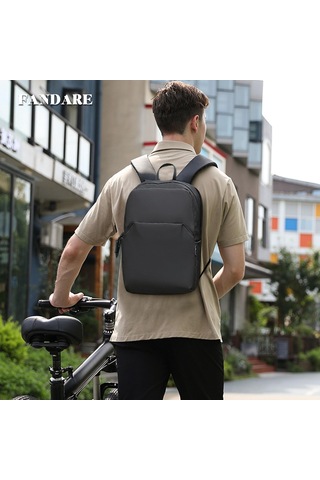 Sırt Çantası Erkek Okul Sırt Çantası Erkek Çocuk Ultra Hafif Siyah