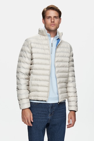 Ucla Northwın Bej Fermuarlı Ve Cepli Polyester Standard Fit Erkek Mont - Bej