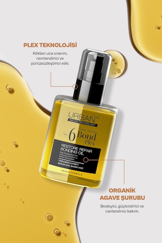 No.6 Bond Plex Restore Repair Yıpranma Karşıtı Serum Saç Bakım Yağı-100ml-vegan