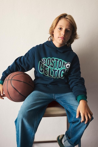 Defacto Nba Boston Celtics Baskılı Kapüşonlu Sweatshirt Erkek Çocuk I2197a826wnnv147 Lacivert-nv147