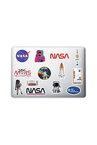 Nasa Uzay Tasarımlı Laptop Notebook Tablet Telefon Sticker Set 19