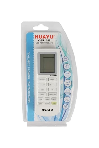Sh Huayu K-gr1582 Üniversal Gree Akıllı Klima Kumandası Najmaddin