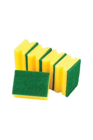 Sun Brite Oluklu Bulaşık Süngeri 5'li Paket