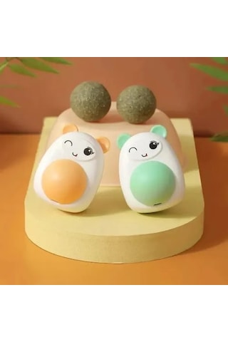 Zenviya21 Ayıcıklı Kedi Otu Yalama Topu Zenya785