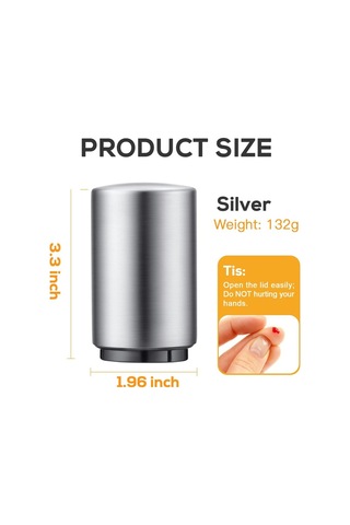 Premium Bira Şişe Açacağı, Paslanmaz Çelik, Otomatik Şarap Barmen Aracı, Basın Ve Patlatma Kapağı Açık, İçilebilir, Zarar Vermez, Mutfak Ev Bar Restoran Ev Aletleri İçin Hızlı Açılan Kapak