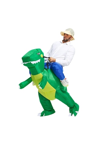 Unicomlifeerp Sınır Ötesi Festival Performansı Yetişkin Çocuk Dinozor Şişme Elbise Yürüyebilir