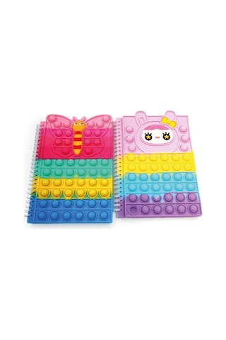 Sevimli Tasarımlı Pop-ıt Defter Çok Renkli