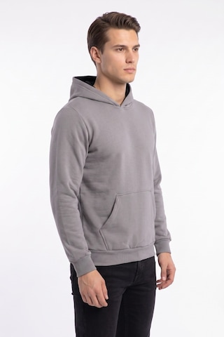 Baglan Kolej Erkek Kapüşonlu Sweatshirt Ldb Bgl-st05003 Gri
