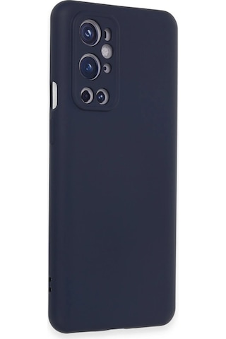 Cosmotex Newface One Plus 9 Pro Kılıf Nano İçi Kadife Silikon - Lacivert