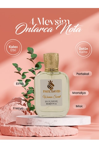 K-265 Çiçek Meyve Edp Parfüm Uzun Süre Kalıcı 50ml Amber