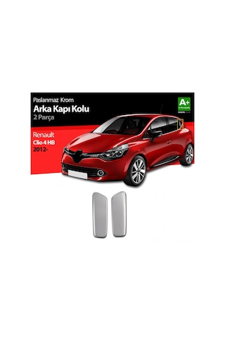 S-Dizayn Renault Clio 4 Hb Krom Arka Kapı Kolu 2 Prç. 2012 Üzeri