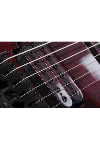Schecter C-1 Elektro Gitar (Apocalypse Red Reign)