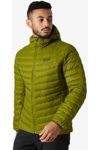 Helly Hansen Verglas Kapişonlu Down İnsulator Erkek Yeşil Mont 63005-461