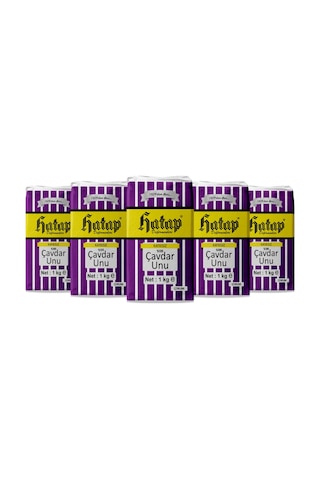 Hatap Çavdar Unu 5 x 1 KG