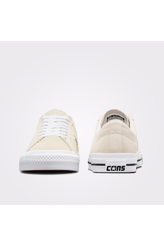 Cons One Star Pro Suede Unisex Krem Sneaker Krem