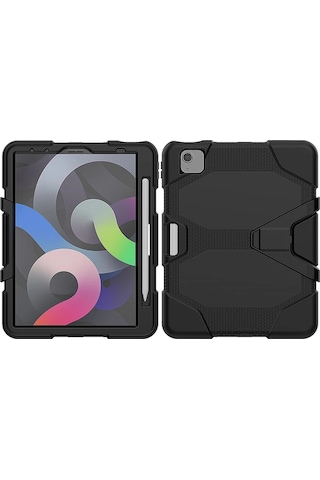 Newface İpad Uyumlu Pro 11 2020 Kılıf Griffin Tablet Kapak Glblseme - 3 - Siyah