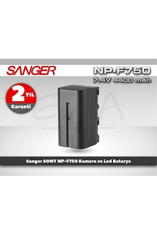 Sanger Sony Np F750 Batarya 4400 Mah