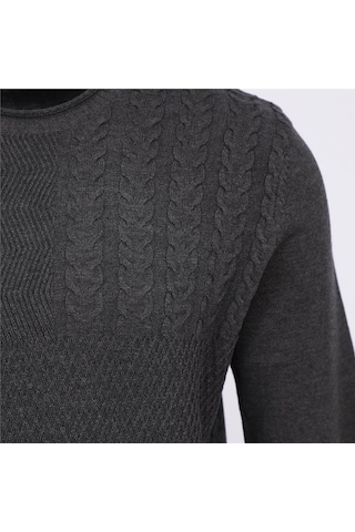 Dio Rise Erkek Uzun Kol İnce Sweatshirt - 189407 - Antrasit Antrasit