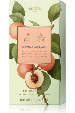 4711 Acqua Colonia Balancing White Peach & Coriander Unisex Parfüm EDC 100 ML