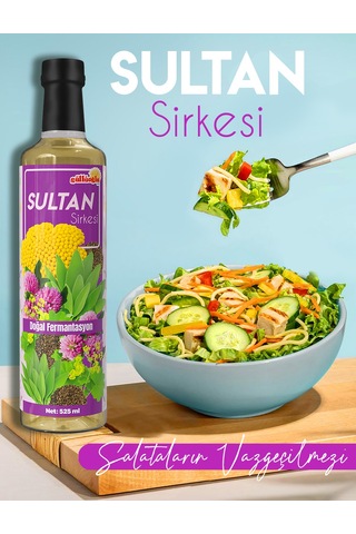 Güllüoğlu Sultan Sirkesi X 3 Adet 525ml