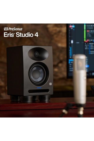 Presonus Eris Studio 4 / 4.5" 2-yollu Aktif Stüdyo Monitor, Ebm Waveguide