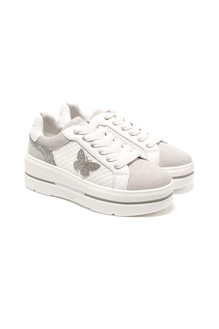 Sneaker Günlük Kadın Diğer 185552dm Donna Serena 5552dm White Silver Beyaz