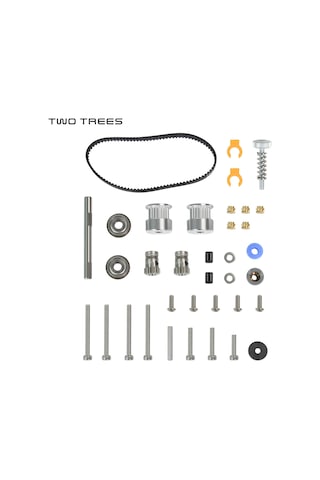 İki Ağaç Voron M4 Extruder Çift Değiştirme Seti Çok Renkli