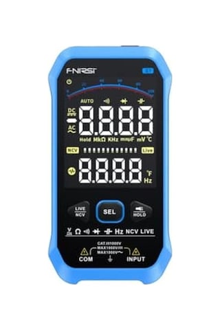 Fnırsı S1 Büyük Ekranlı Akıllı Dijital Multimetre